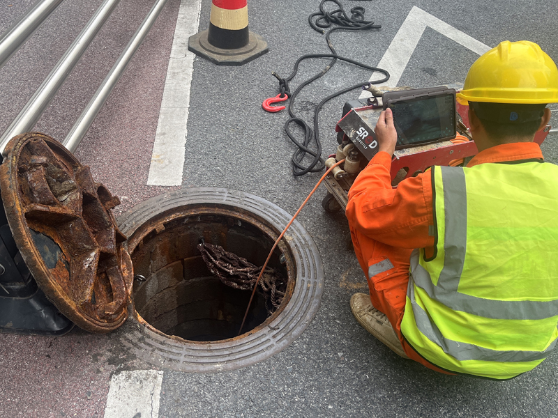 东南大学市政管道内窥检测